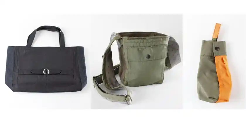 作業着のアップサイクル商品