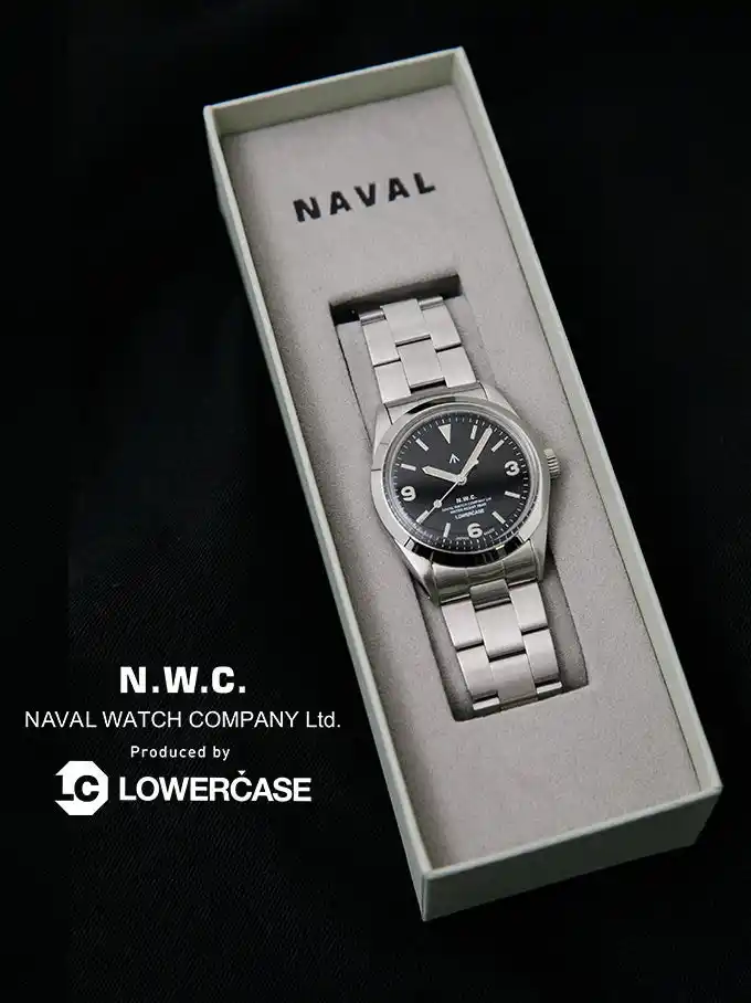【（株）アーバンリサーチ】 NAVAL WATCH produced by LOWERCASE 第四弾発売