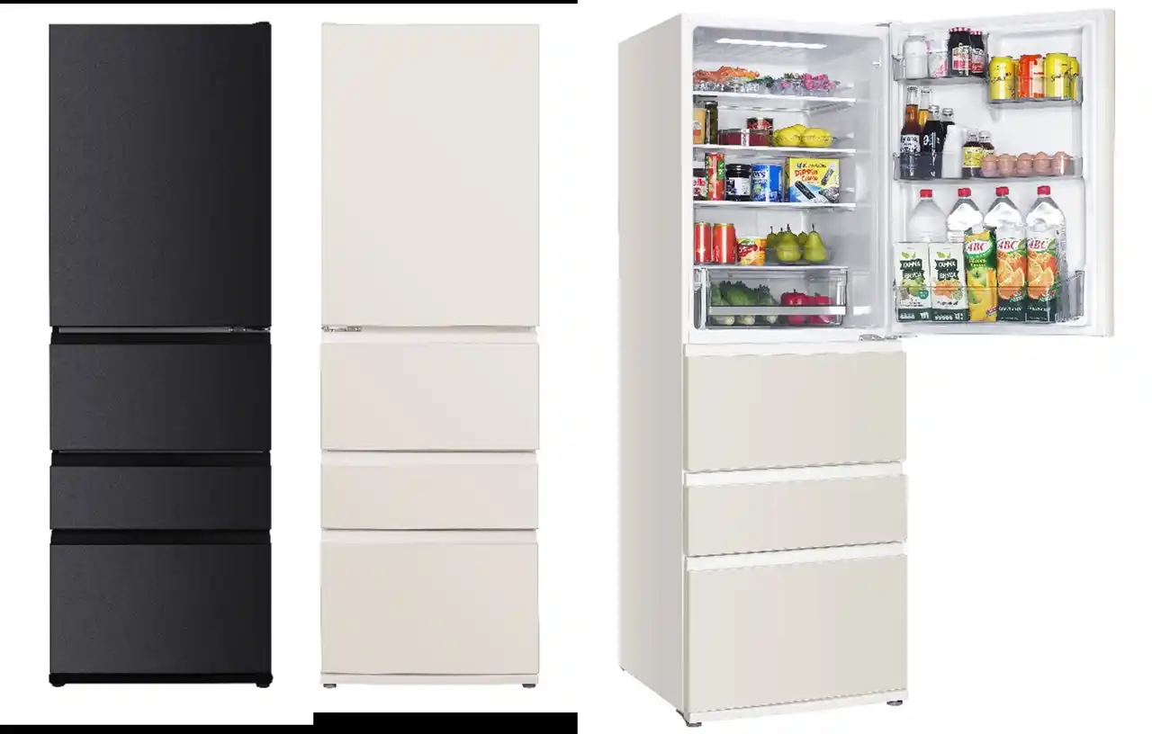 【株式会社 ヤマダホールディングス】 ヤマダオリジナル冷蔵庫「REFAGE」に4ドア冷蔵庫新登場！