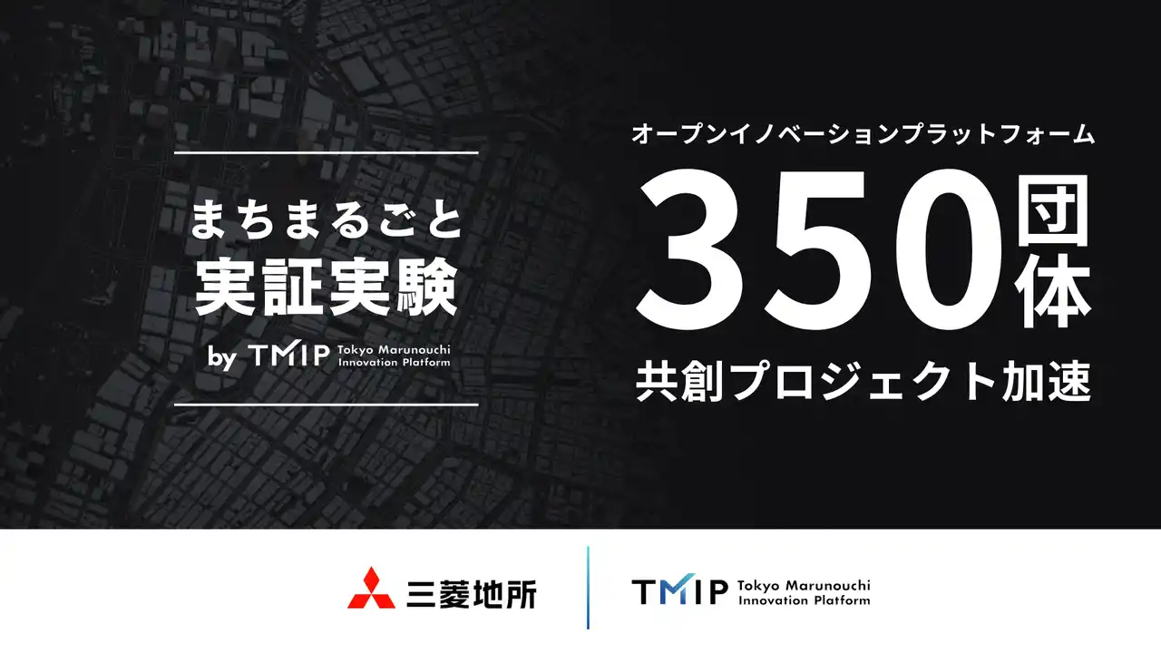 丸の内エリアで「まちまるごと実証実験by TMIP」始動～350団体参画のTMIP、共創プロジェクトを加速～