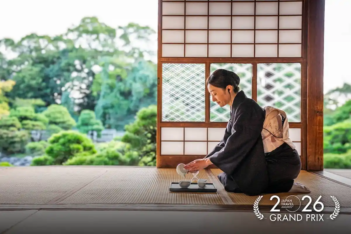 日本で唯一泊まれる国指定名勝の料亭旅館「御花」　国内最大級の観光アワード JAPANトラベルアワード2026 グランプリ受賞