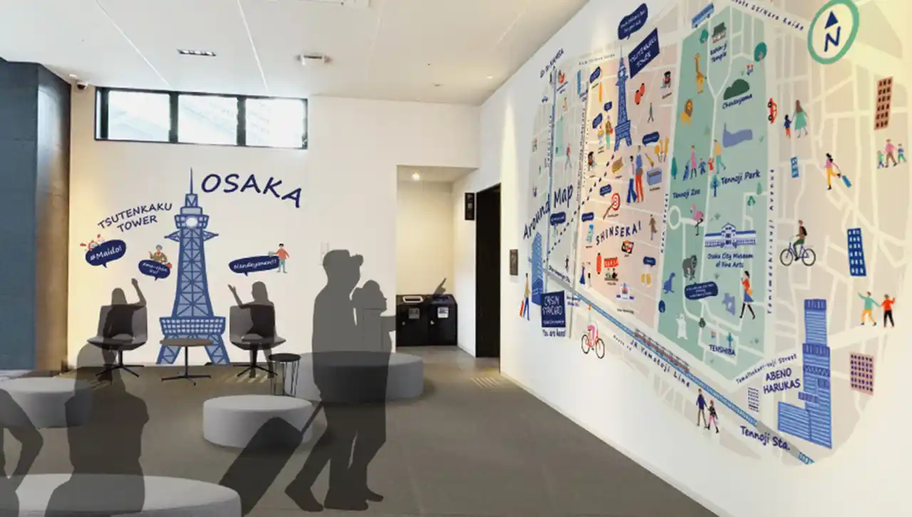 【ソラーレ ホテルズ アンド リゾーツ株式会社】 南海電鉄直営ホテル「チサン スタンダード 大阪新今宮」が通天閣のパートナーホテルになります