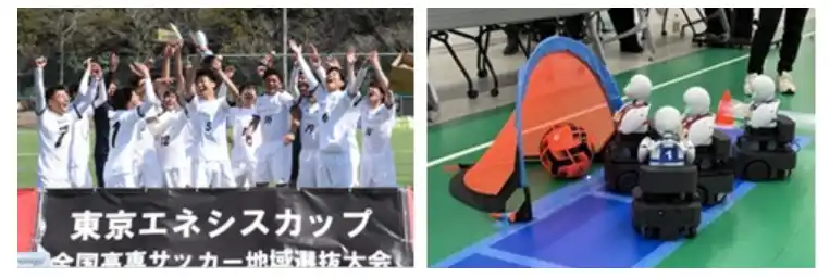 【株式会社オリィ研究所】 バイオジェンカップ・OriHimeサッカー交流試合を開催 第３回全国高専サッカー地域選抜大会「東京エネシスカップ」にて