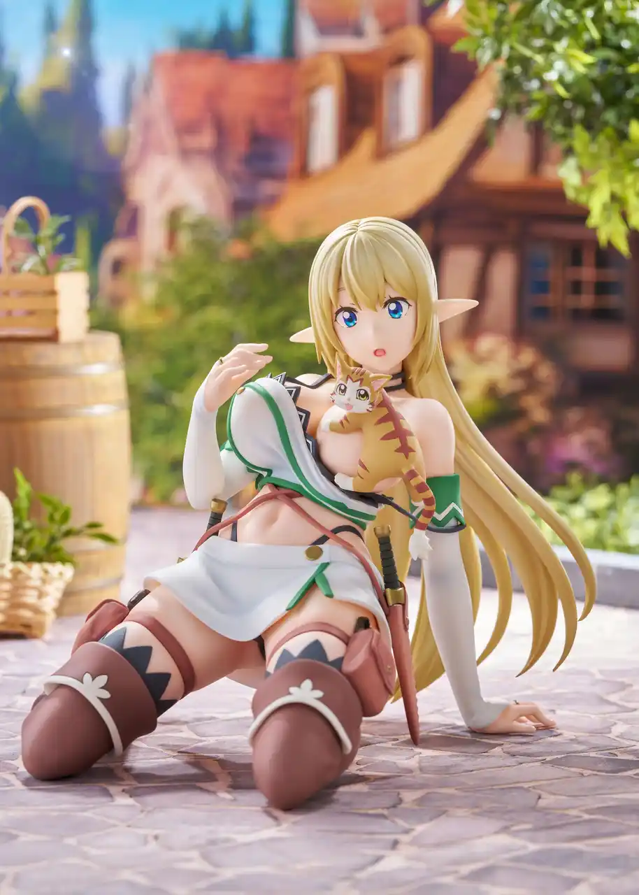【アリスグリント】 大人気TVアニメ『Sランクモンスターの《ベヒーモス》だけど、猫と間違われてエルフ娘の騎士（ペット）として暮らしてます』より、「アリア＆タマ」の1/7スケールフィギュアがご予約受付開始！