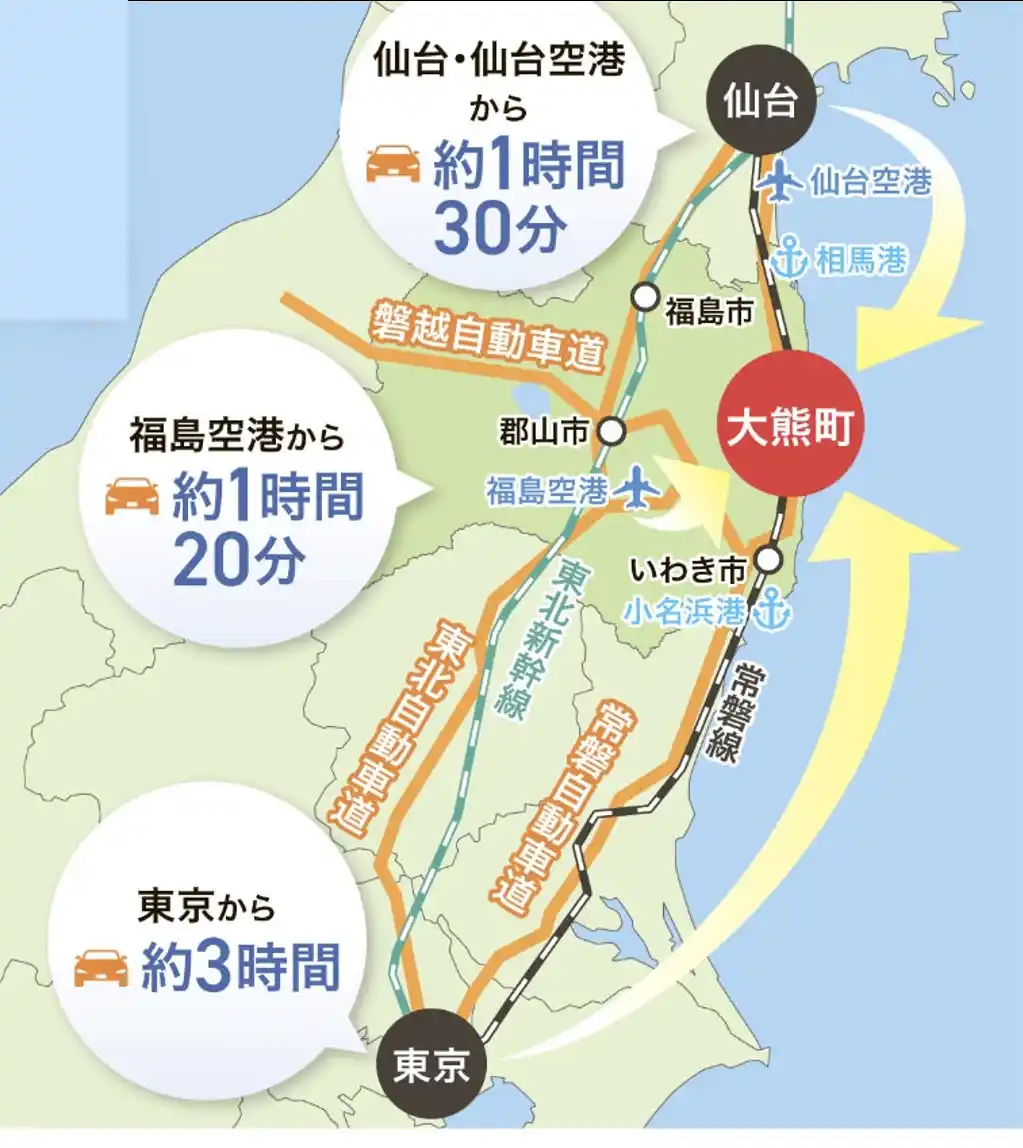 【福島県大熊町】 【福島県大熊町】そこは、未来のイノベーション産地。「大熊中央産業拠点」「大熊西工業団地」入居者募集中！