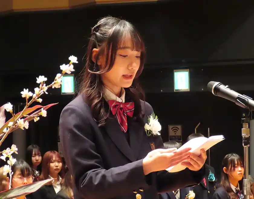 2024年度卒業式の様子(2)