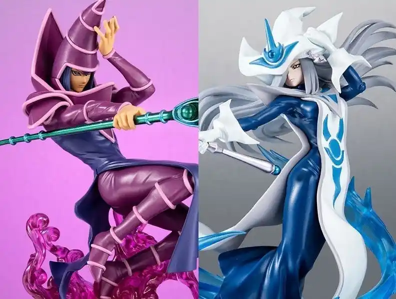 【大網株式会社】 『遊☆戯☆王デュエルモンスターズ』より、【ブラック・マジシャン】【サイレント・マジシャン】がフィギュアシリーズ「MONSTERS CHRONICLE」に参戦。