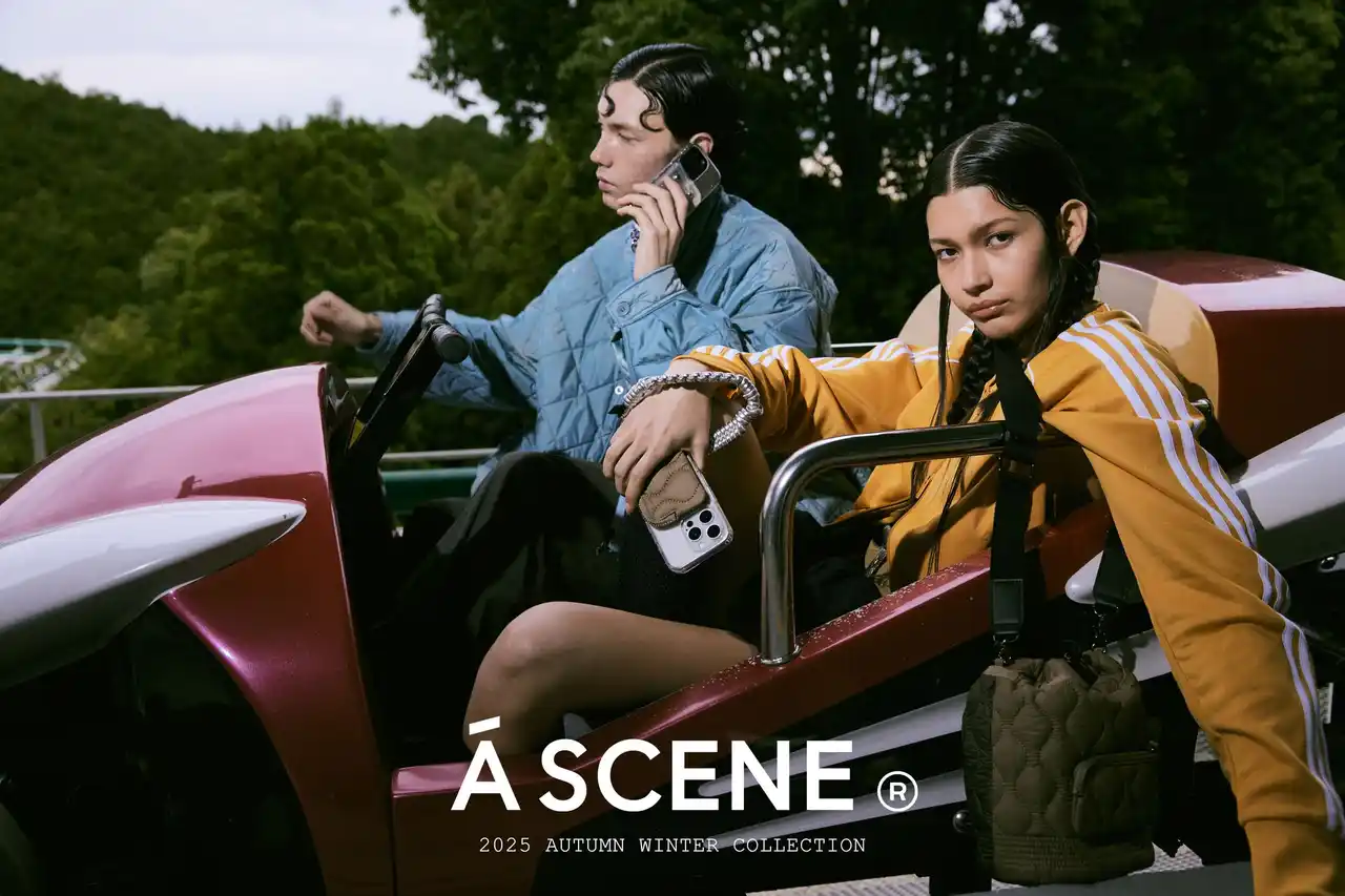 ガジェットアクセサリーブランドA SCENEが2025年秋冬コレクションのイメージを公開。
