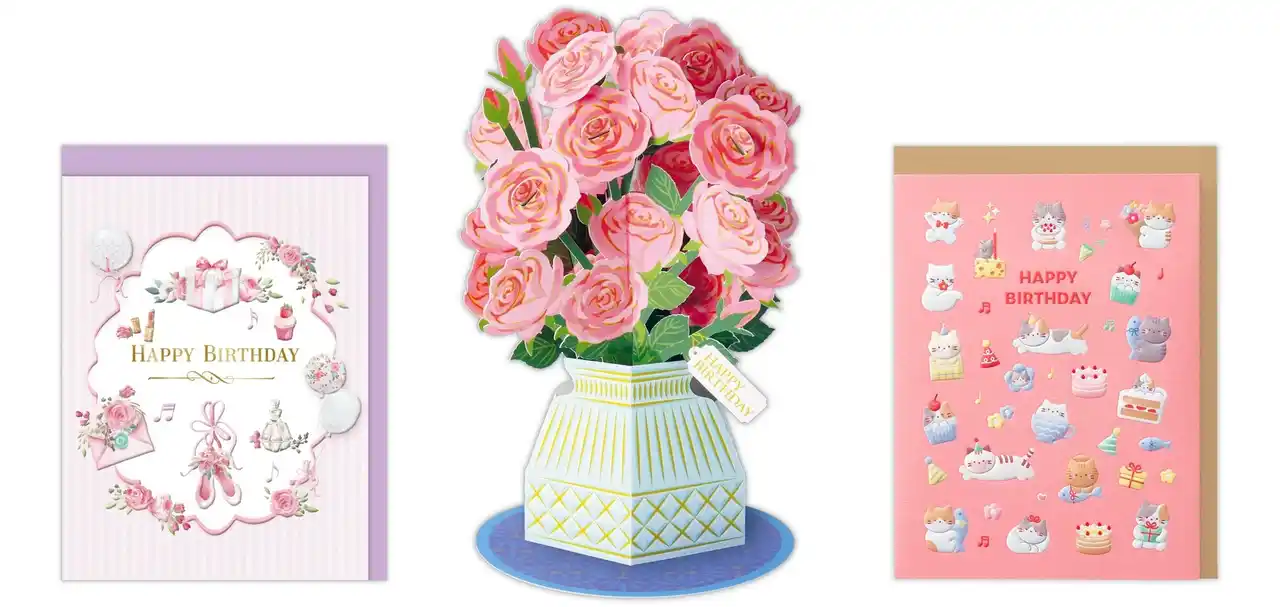 「バレエコア」や「韓国っぽ」カードも！ トレンド感満載の通年向けグリーティングカードが日本ホールマークから発売