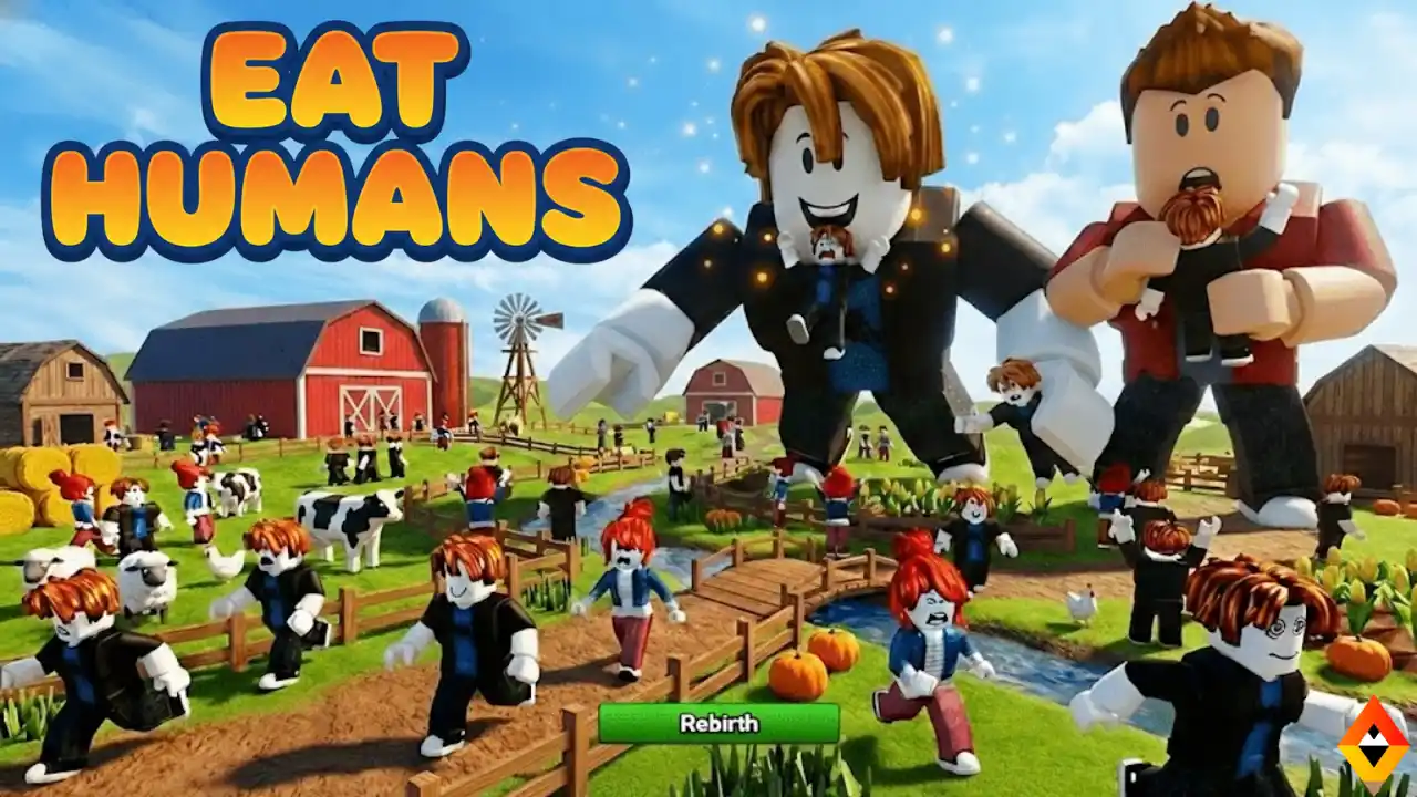 【株式会社モンドリアン】 モンドリアン、バリボリ爽快！新感覚アクションゲーム「Eat Humans」2/4にRobloxにて正式リリース