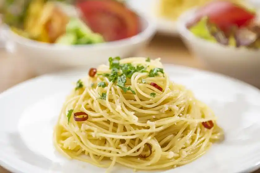 使用例) ペペロンチーノ