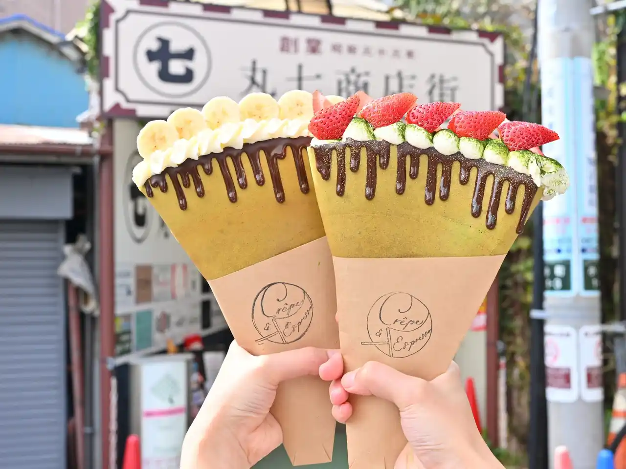 【株式会社日と々と】 「クレープとエスプレッソと」の“ 抹茶クレープ専門店 ”が関東初登場!