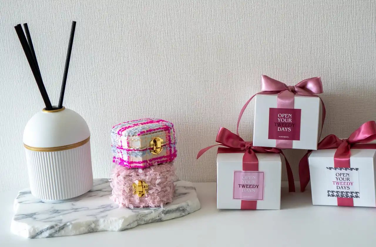 【STJ Creations株式会社】 ジュエリーボックスブランド「sentoujours.（セントゥジュール）」から『Aurelie（オレリー）』シリーズが新発売