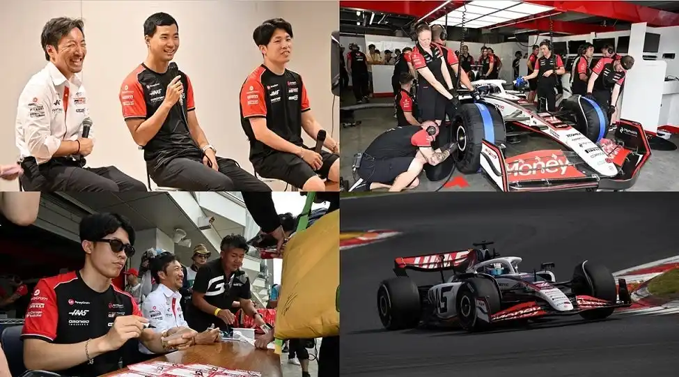 【富士スピードウェイ株式会社】 MoneyGram HAAS F1 TEAM 『Testing of Previous Cars』来場者数は2日間で延べ6,200人！