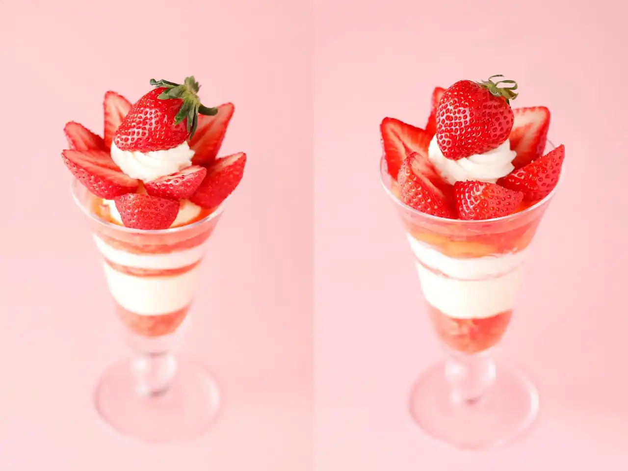 【株式会社　資生堂パーラー】 新春を彩る真っ赤な苺のパフェ2種など、「資生堂パーラー」 レストラン各支店にて、1月限定メニューを展開