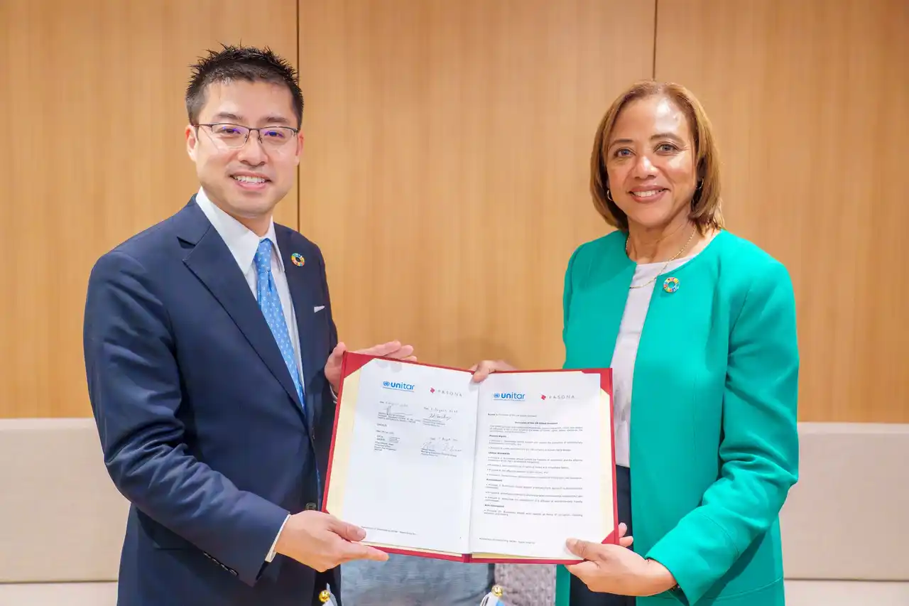 パソナグループと国連ユニタール　持続可能な社会の実現に向けた人材育成・雇用創出に関する覚書締結