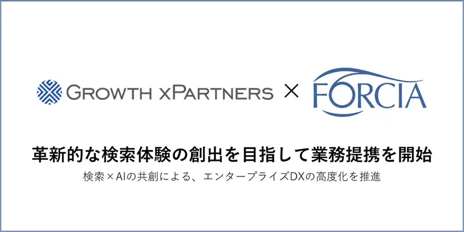 【共同リリース】ロースエクスパートナーズとフォルシア、革新的な検索体験の創出を目指して業務提携を開始