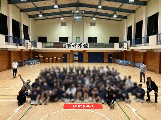 品川区立荏原第一中学校でデフリンピックに関する講演会を開催