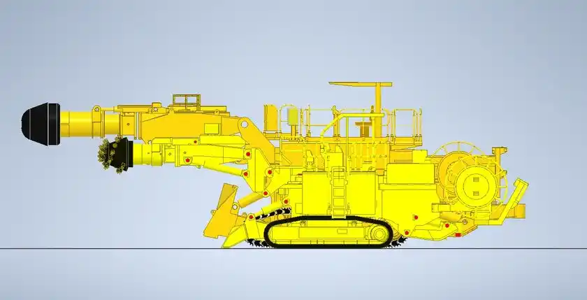 図1：AI-ロードヘッダ大きさ比較(手前MRH-S200i 奥SLB-300Si)