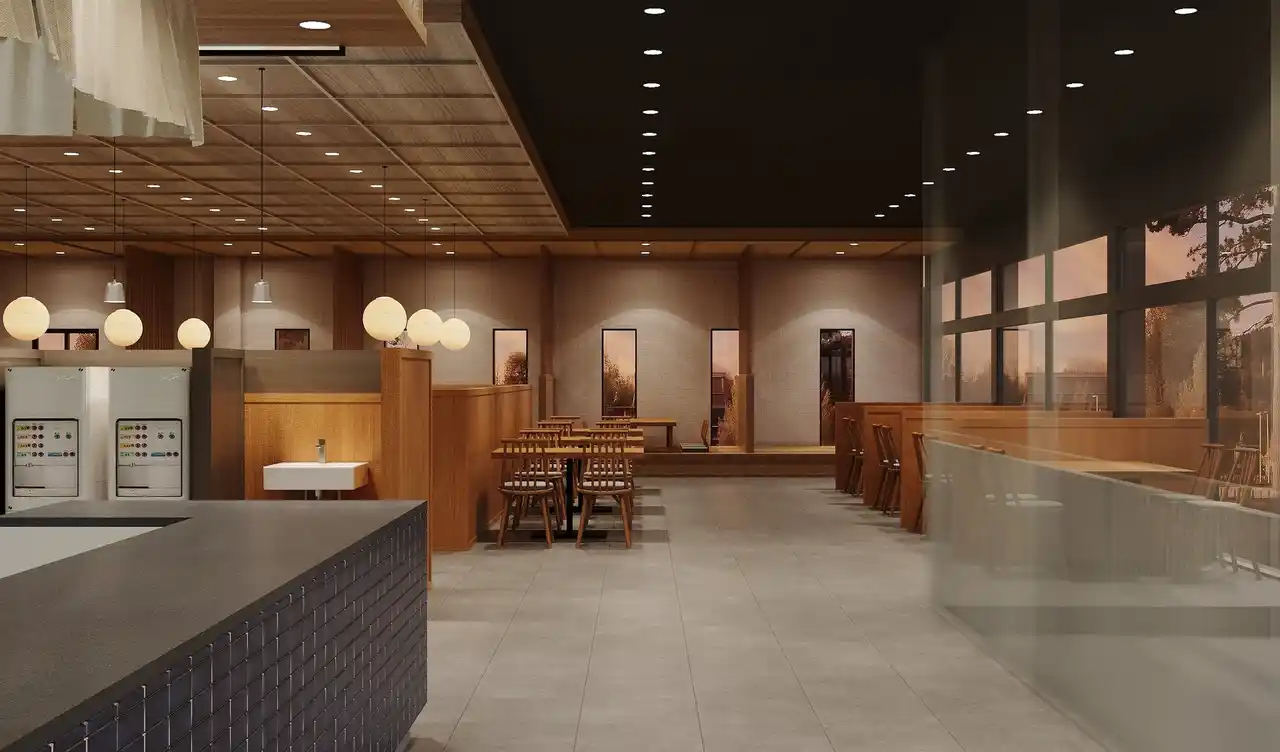 【朝日I&R ホールディングス株式会社】 「かま蔵うどん」同敷地内へ移転し、座席数119席に拡大。2025年12月18日(木)リニューアルオープン！！