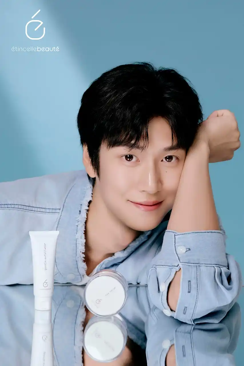 【株式会社フューチャークレール】 韓国俳優ナ・イヌ氏、日本発スキンケアブランド「etincellebeaute(エタンセルボーテ)」アンバサダーに就任！