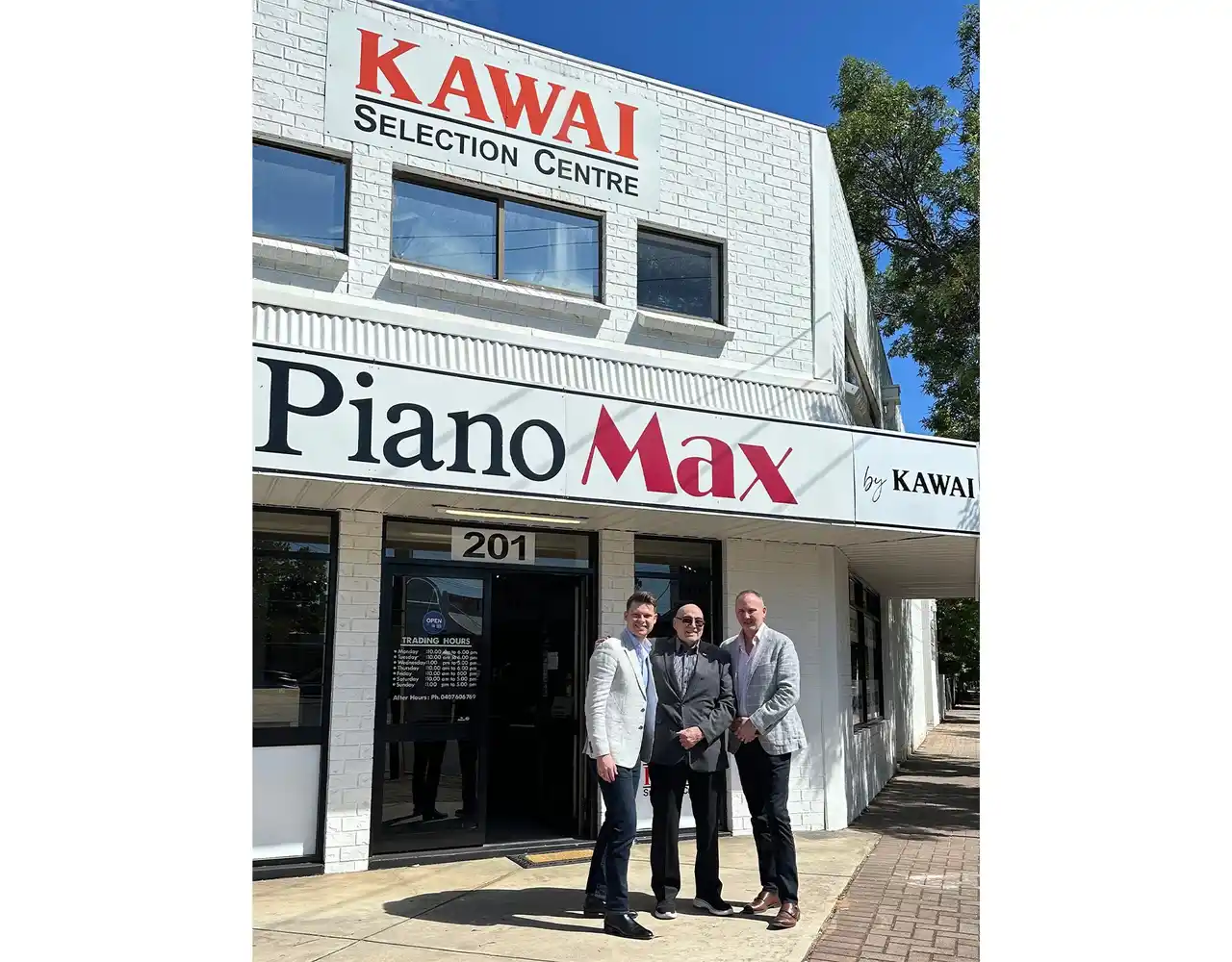 【株式会社河合楽器製作所】 カワイ オーストラリア　ピアノ販売を営む会社を事業継承、カワイ直営店としてオープン