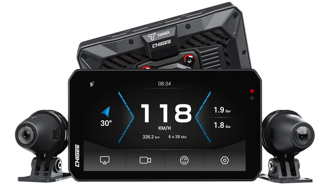 TANAX　SRS-050　スマートライドモニター　AIO-5EVO　新登場