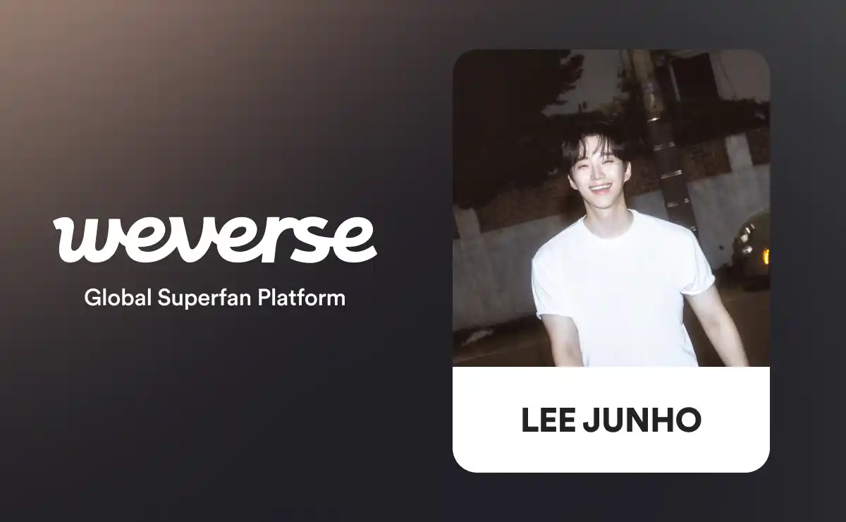 【株式会社HYBE JAPAN】 Weverse、俳優兼アーティスト イ・ジュノ公式コミュニティをオープン