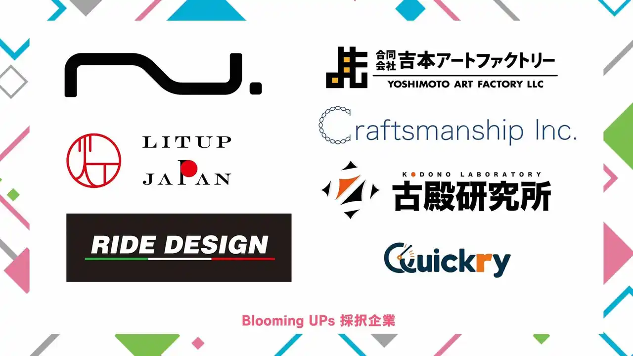 【株式会社アートローグ】 【Blooming UPs閉幕】優秀賞4社が決定