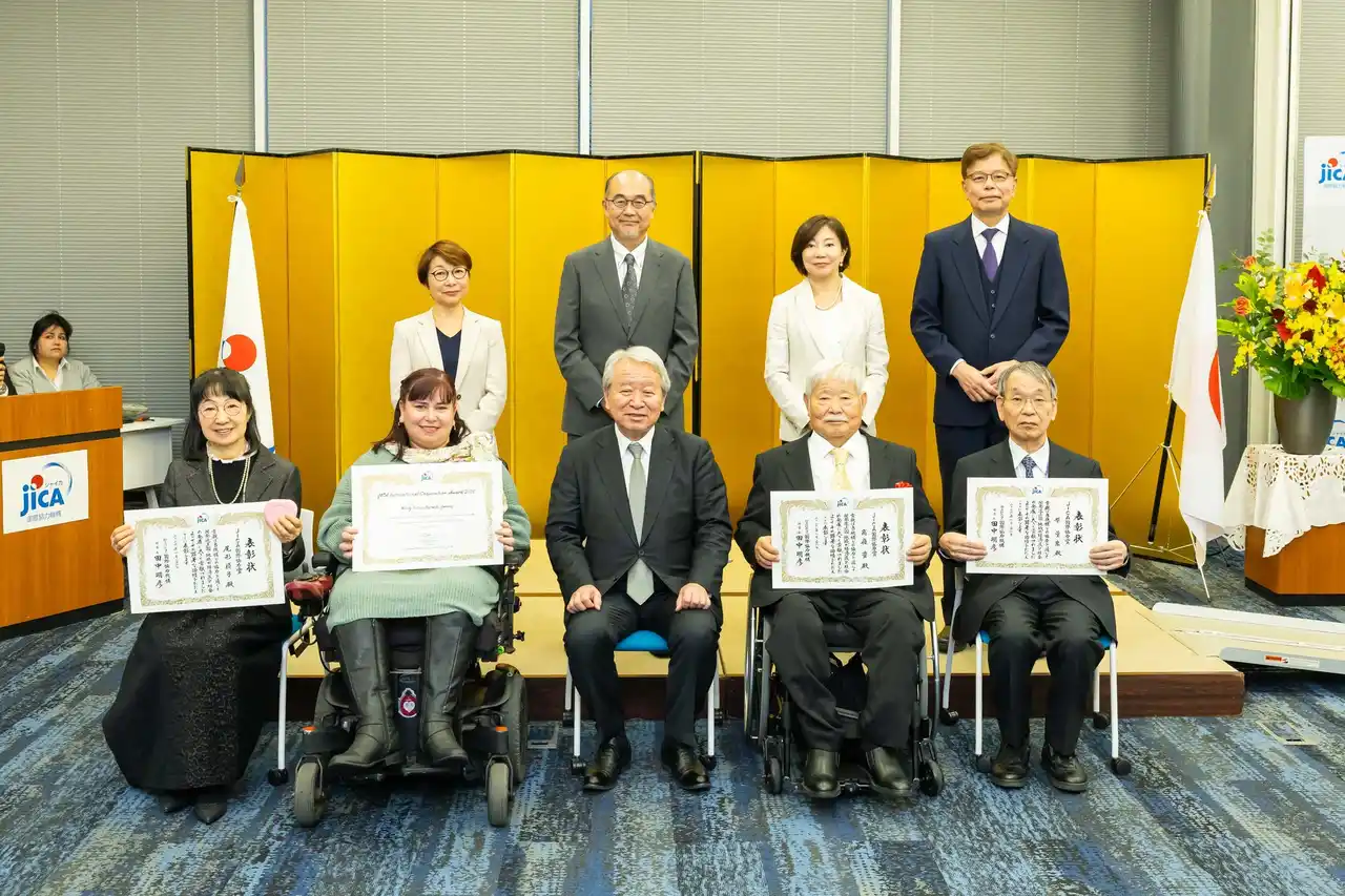 【JICA】 280km車いす行進が導いた法制定、WHO推奨の医療テック、沖縄発の障害主流化。　日本発の思想が世界を動かし、地域の未来を拓く力として還元。　第2回 「JICA国際協力賞」授賞式を開催