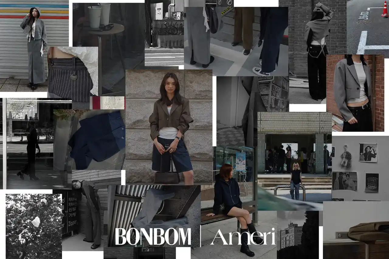 【B STONE株式会社】 レディースブランド「Ameri」韓国発のブランド「BONBOM」とのコラボレーションを発表