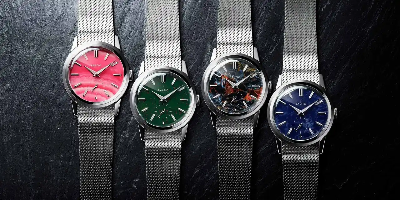 【株式会社ビヨンクール】 フランス発のプレミアムウォッチブランド「BALTIC」 - 新作腕時計千年の時が宿る天然石の文字盤 「Prismic Stone（プリズミック ストーン）」4型発売