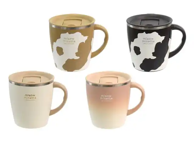 【株式会社サブヒロモリ】 ねこモチーフのデザインがかわいい♪便利な目盛りが付いたマグカップが登場です！