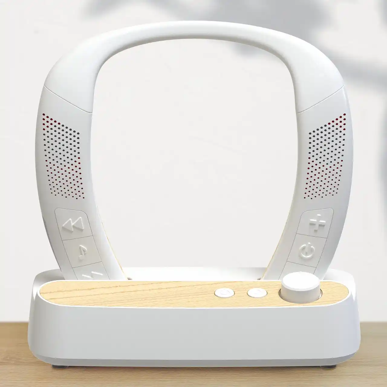 ⽿をふさがず、周囲の音も聞こえる⾸掛けスピーカー　手元スピーカーとしても使えて選べる２スタイル　ZEPEAL「⾸掛けスピーカー 木聲(きこえ)」を発売