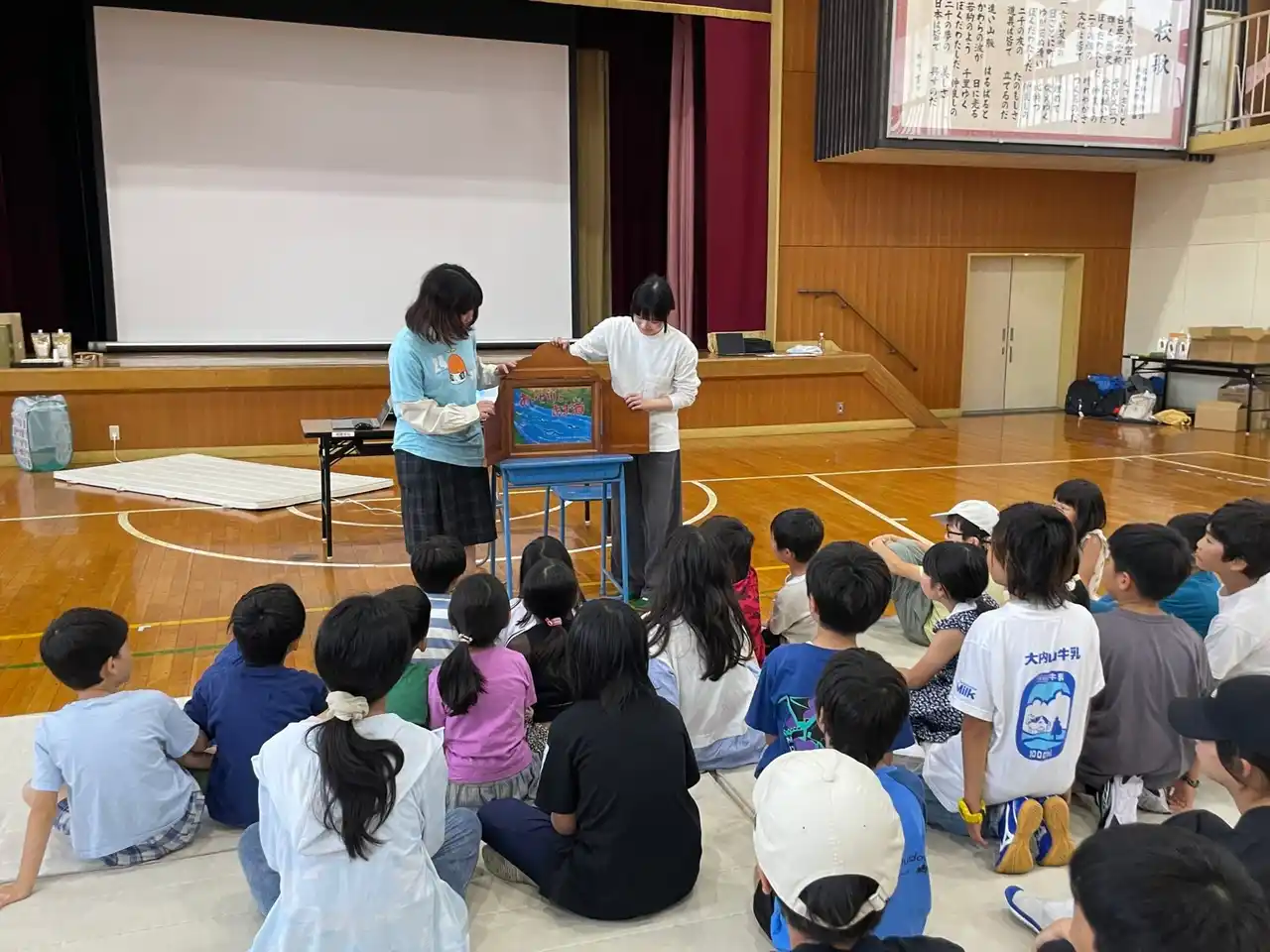 【トガル株式会社】 「おいせ川あま酒プロジェクト」第一弾「伝説紙芝居」発表会を開催