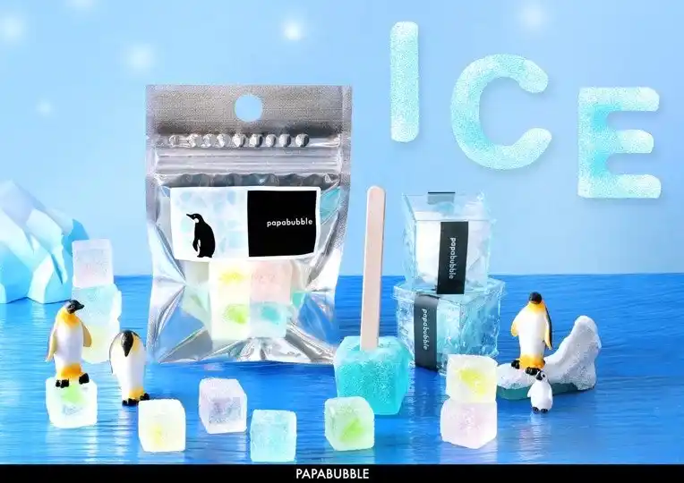 【株式会社PAPABUBBLE JAPAN】 まるで食べる流氷体験?!構想期間10年の“新感覚” キャンディなど　全4種が登場！PAPABUBBLEのひんやり氷シリーズ　7月10日より発売