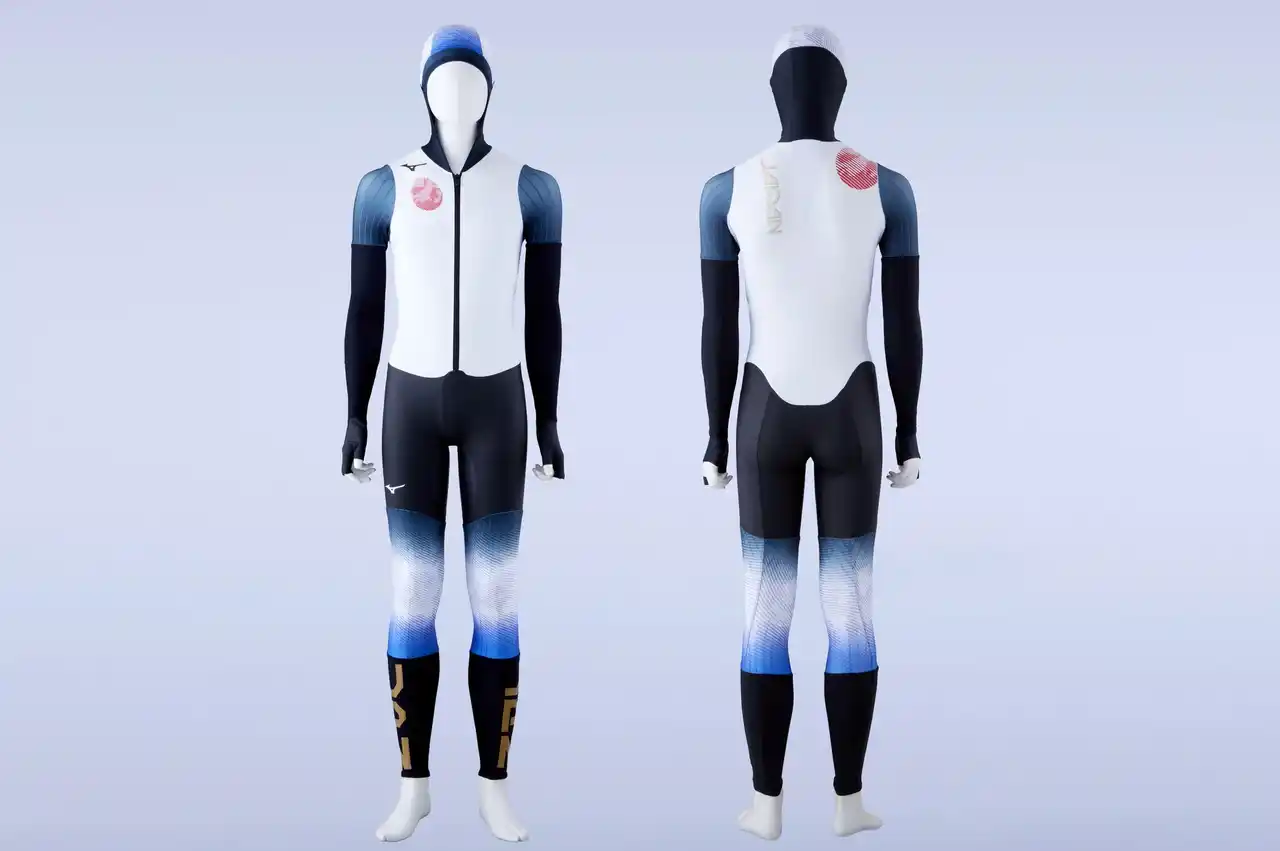 【ミズノ株式会社】 スピードスケート日本代表のレーシングスーツ完成