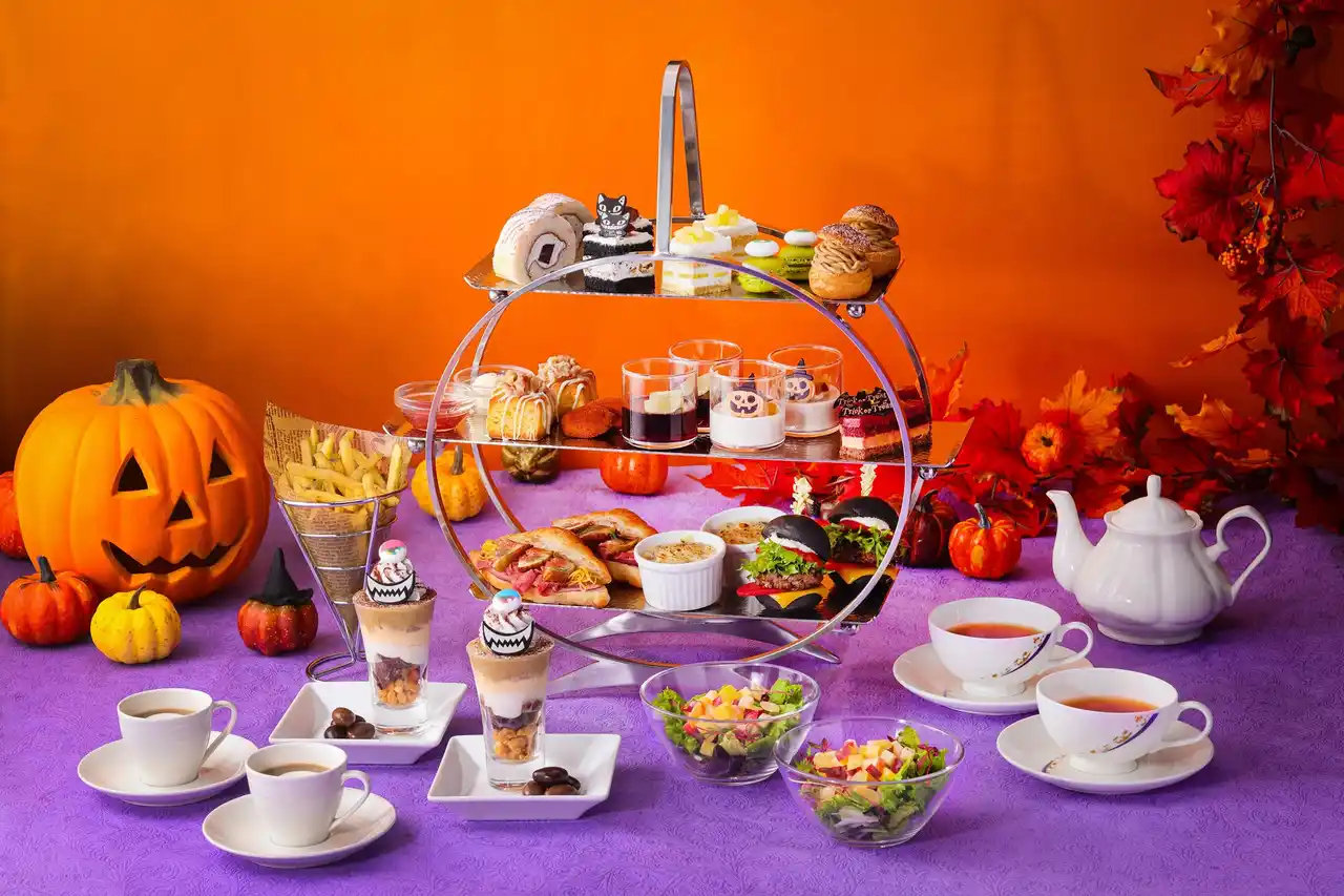 【ホテルニューオータニ幕張】ハロウィンの遊び心と秋の味覚を一度に愉しむアフタヌーンティーが登場！