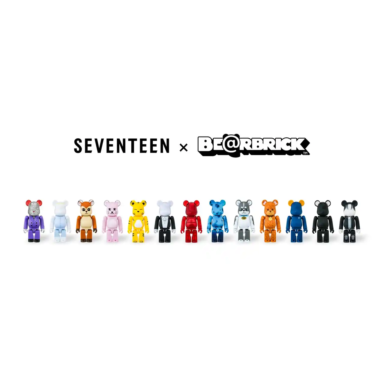 【株式会社HYBE JAPAN】 SEVENTEENのデビュー10周年を記念した、メンバープロデュースのBE@RBRICKが初登場！