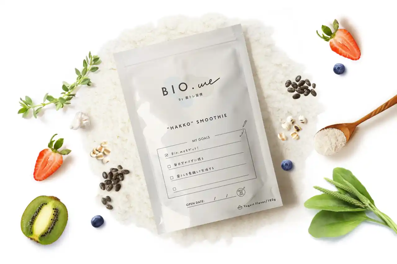 【新常識】約50％が悩む『ダイエット継続問題』に終止符！発酵スムージー「BIO.me」が創る23kcalの腸活健康習慣