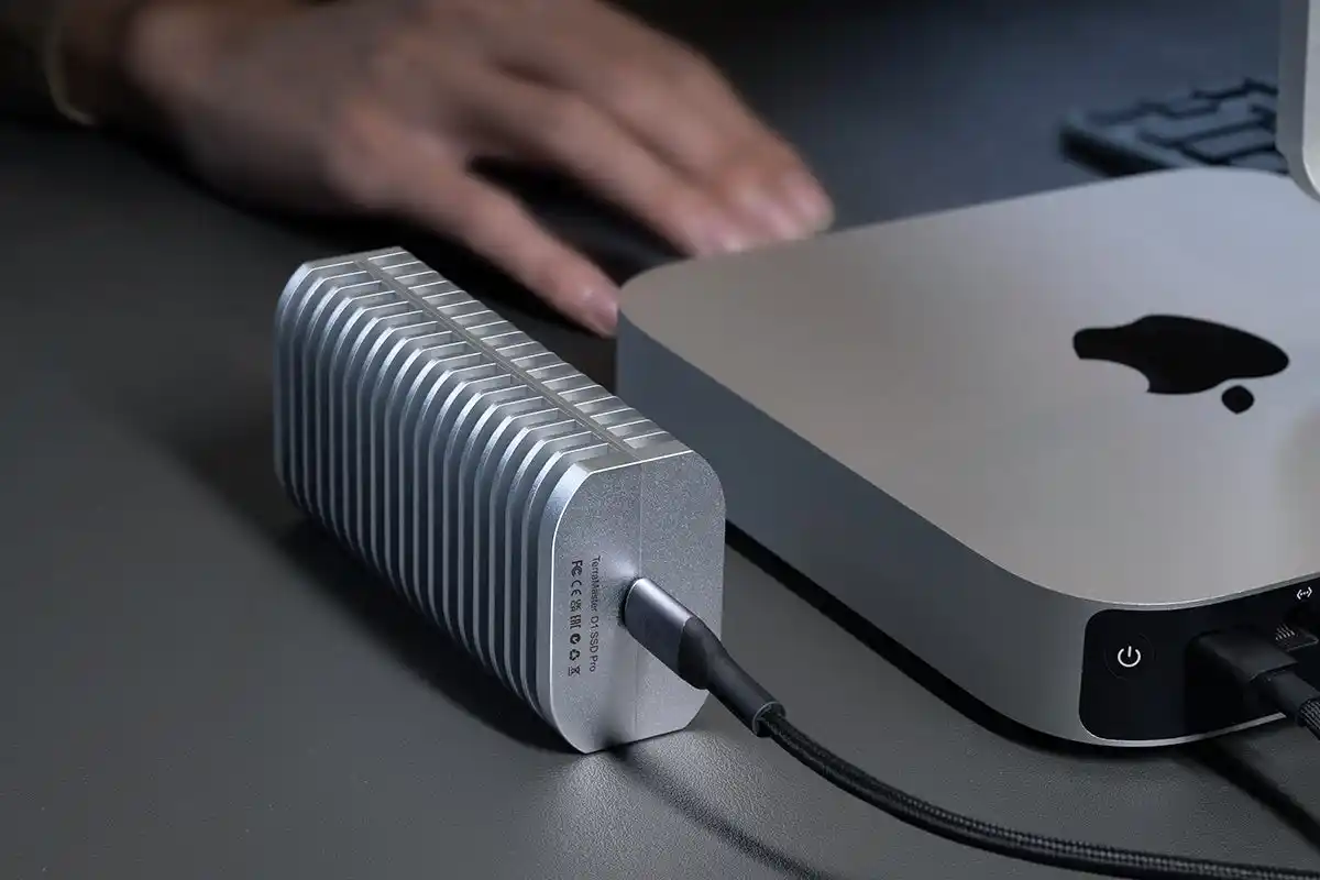 TerraMaster、80Gbps対応の次世代M.2 NVMe外付けSSDケース「D1 SSD Pro」を発表