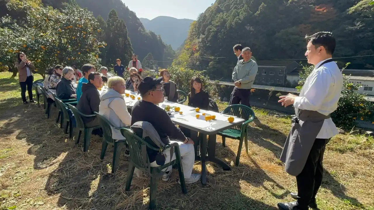 【NPO法人ZESDA】 【ZESDA通信Vol.36（2025年11月号）】ゆず畑で一日限りの贅沢なレストランがオープン。馬路村の新たな可能性を拓く「ゆずフルコース in馬路村」を開催