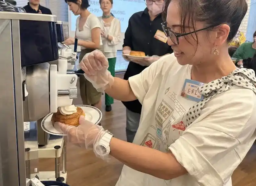 コメダ部イベント(オリジナルシロノワールを作ろう!)