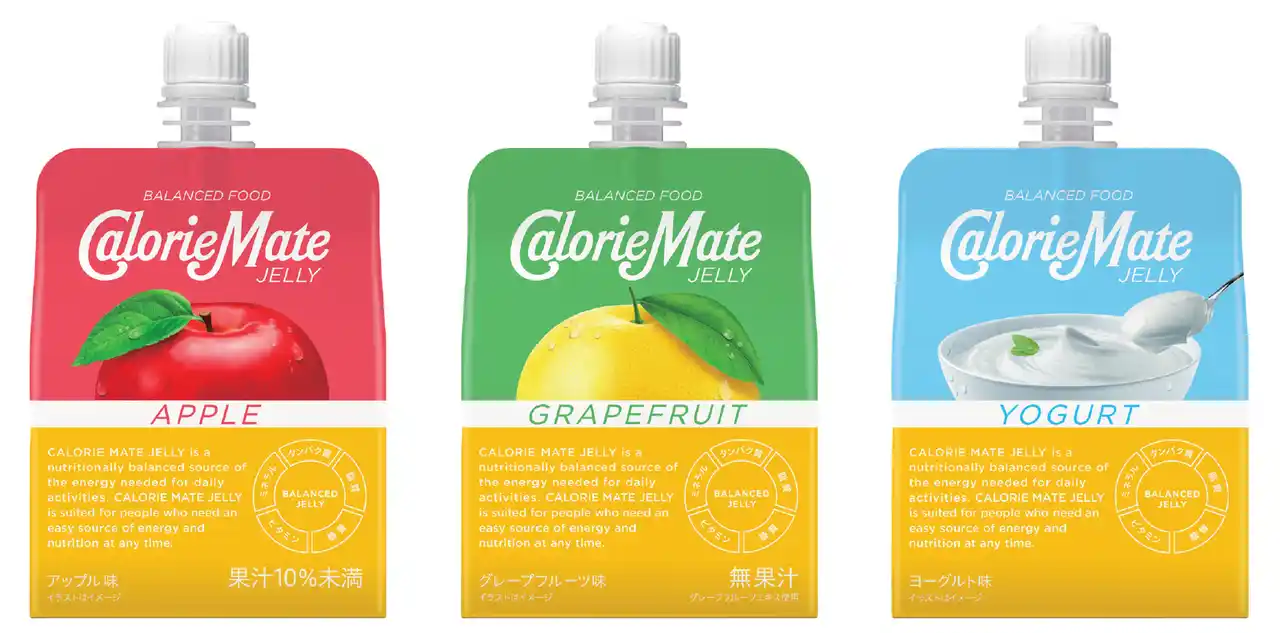 【大塚製薬】 「カロリーメイト ゼリー」が進化して新登場　美味しさを追求し栄養バランスをより身近に