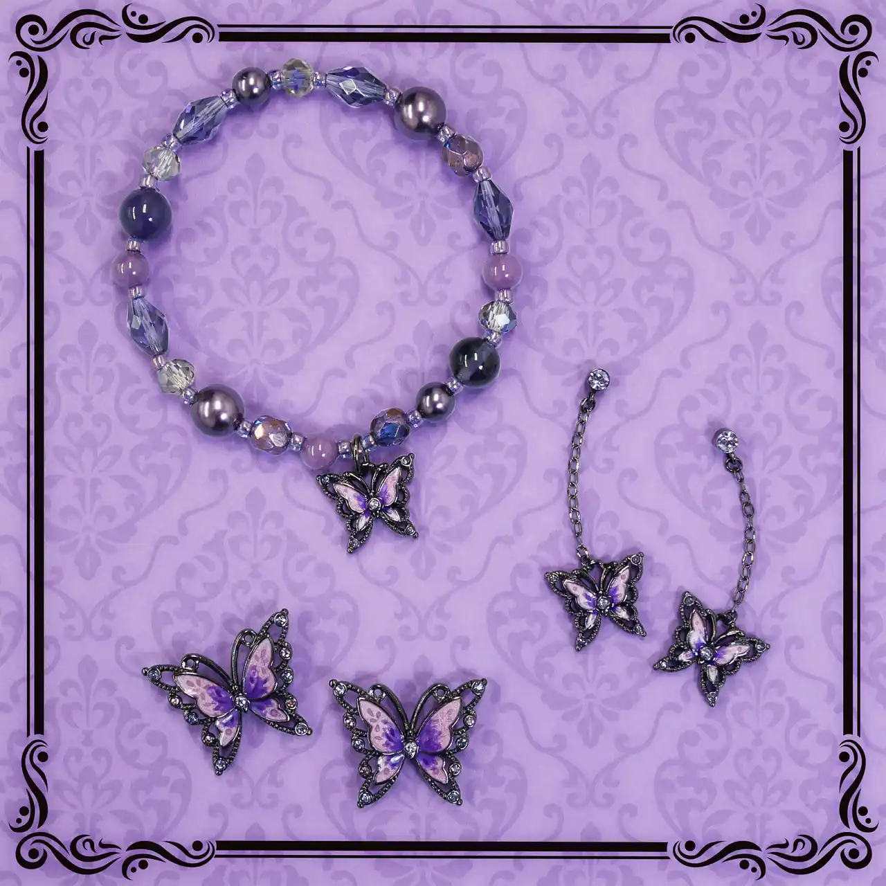 【株式会社ヴァンドームヤマダ】 【ANNA SUI】定番の蝶モチーフシリーズに新作が登場