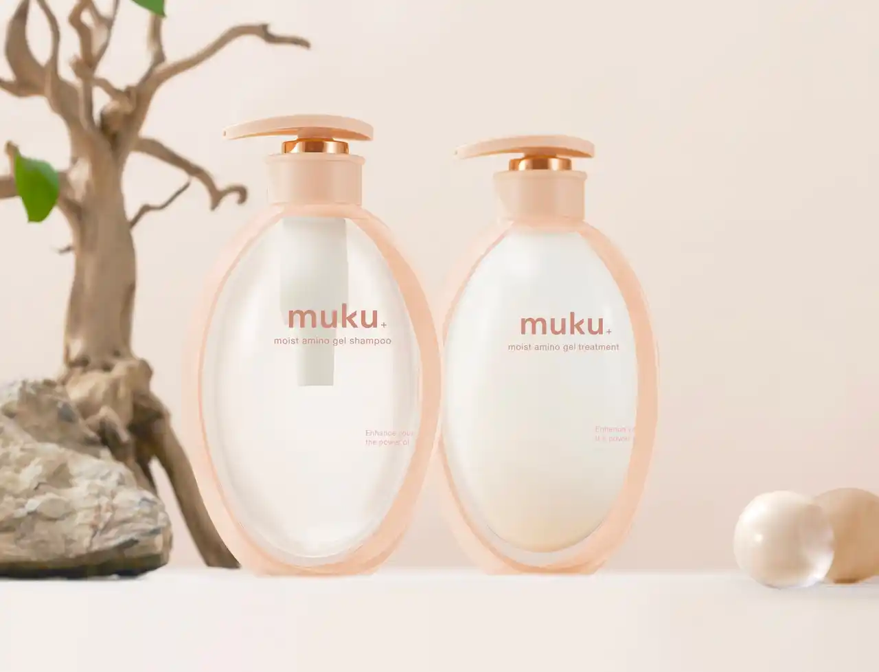 新触感 とろける植物ジェル※1シャンプー『muku+(ムク)』誕生　　～3つの“世界初※２※３※４”を集結～