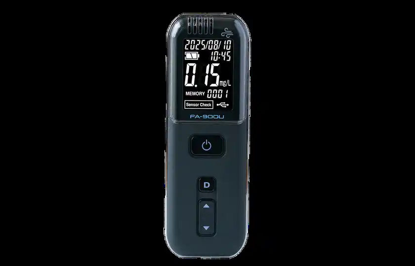 無料のPCソフトで“見える化”進化！アルコールチェッカーの新基準“FA-900U”