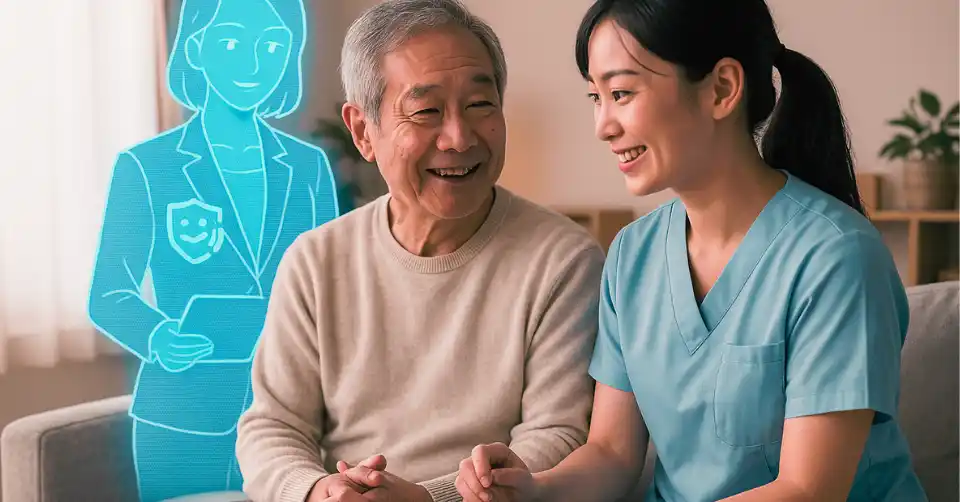 訪問介護・訪問看護のAI活用＆DXを強力に推進。新宿区の訪問介護事業者ワンダフルサポート(株)と、接客アンビエントAI「スタンドLM」を開発する(株)ENBASEが業務提携