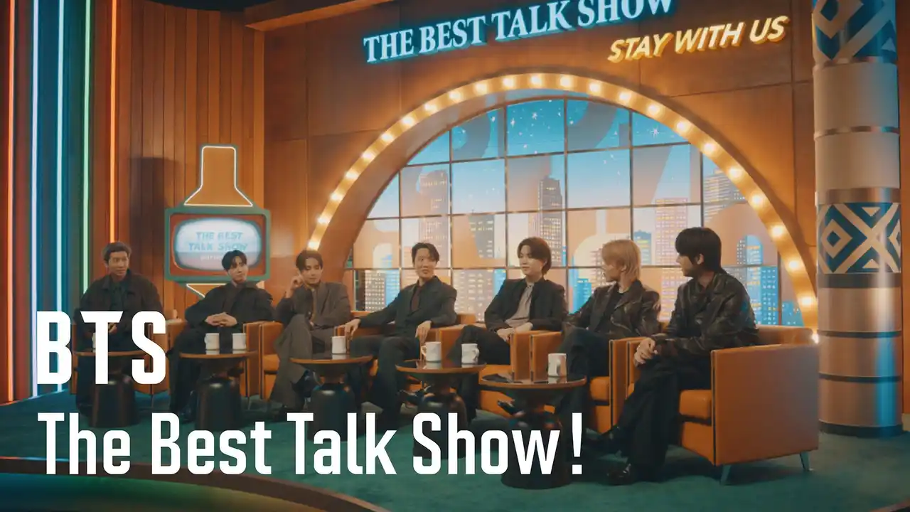 【NTTドコモ  Lemino】 BTSの新トークショー〈BTS:The Best Talk Show! 〉Leminoで独占配信中。ドコモMAX with BTSの新ビジュアルも公開！