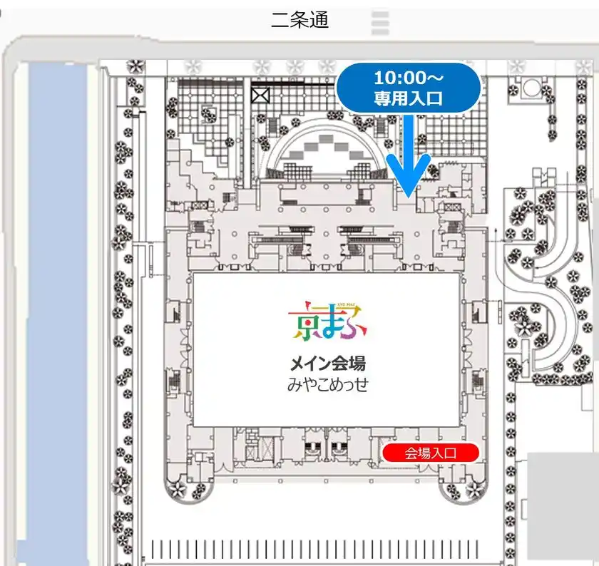 ワークショップ・ファミリーコーナー専用入口